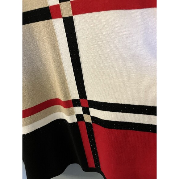 Alfred Dunner Womens Petite Colorblock Beaded Sweater Size PXL NWT - Picture 5 of 7